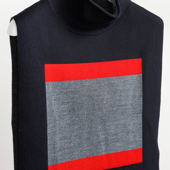 Opening Ceremony Colour Block Poncho Sweater - Picture 3 of 10